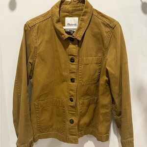 Madewell Golden Brown Utility Jacket